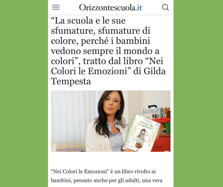 News Articolo Orizzonte Scuola 
